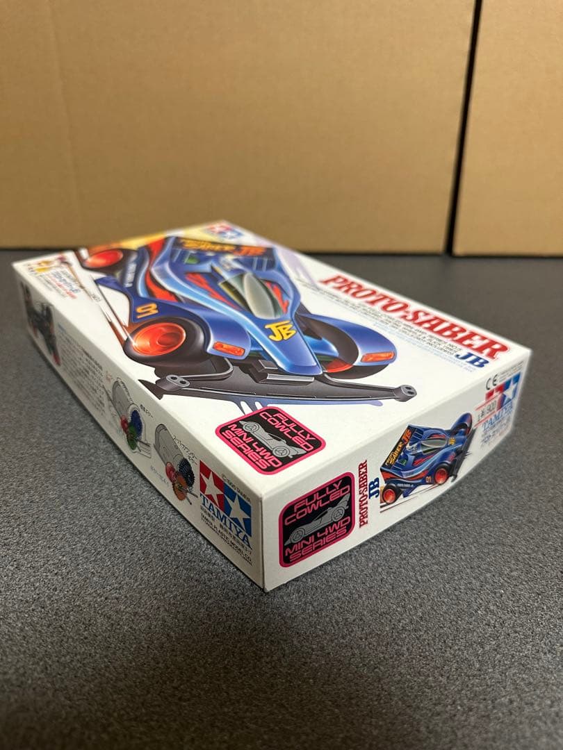 【希少新品】タミヤ ミニ四駆　プロトセイバー JB メッキボディ付属
