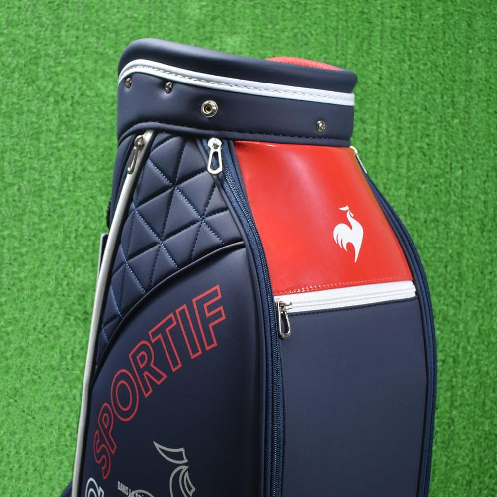 ルコックスポルティフ ゴルフ レディース キャディバッグ８.５型 新品！