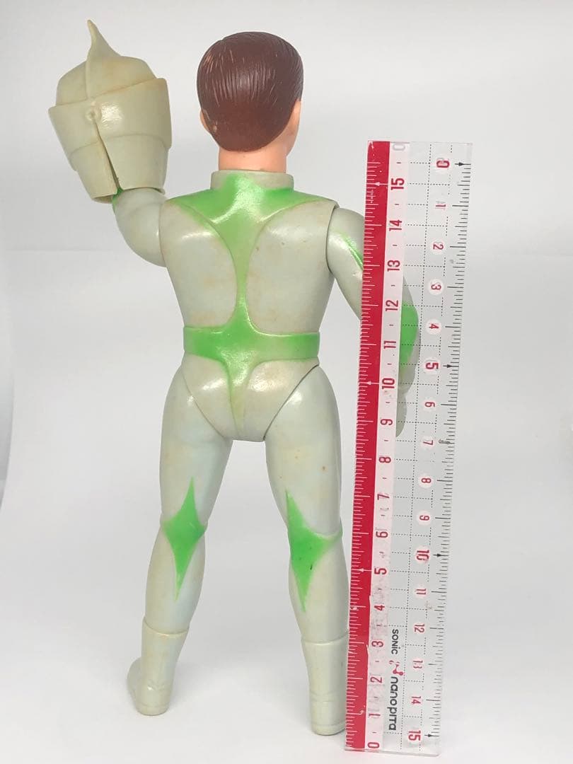 ミラーマン ブルマァク製 面取れ レトロソフビ 18.5センチ BULLMARK