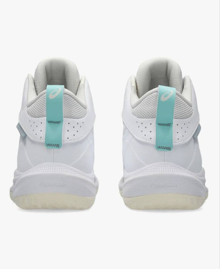 ASICS バスケットボールシューズ ホワイト/ミント