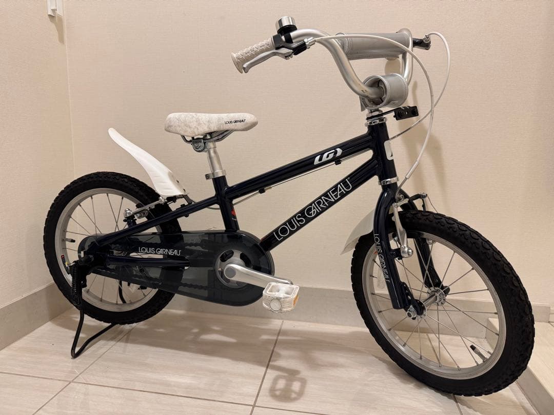 LOUIS GARNEAU 子供用自転車 16インチ ネイビー×ホワイト