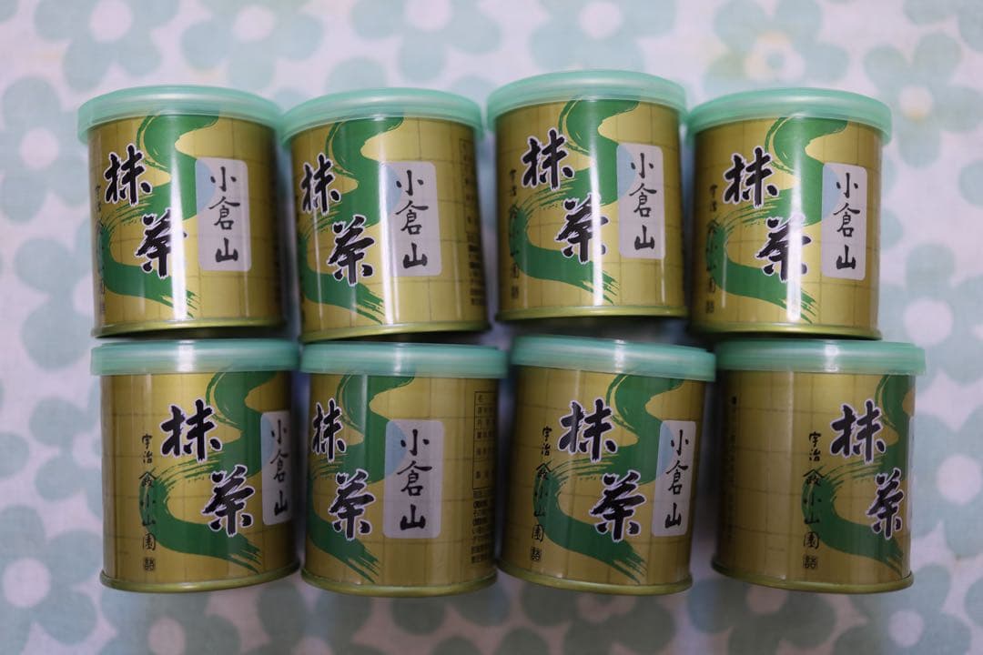 山政小山園　抹茶 小倉山 30g x 8缶セット