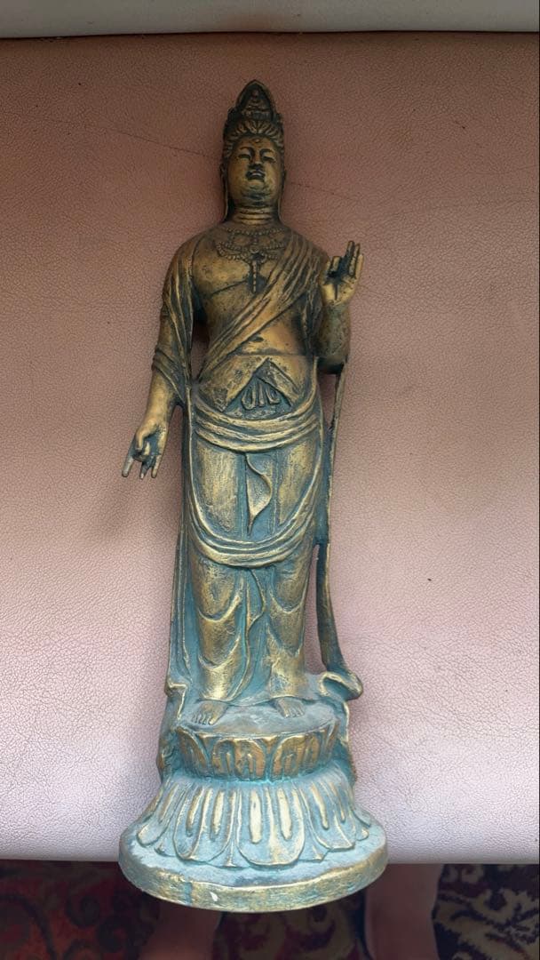 北村西望「聖観世音菩薩像」ブロンズ像