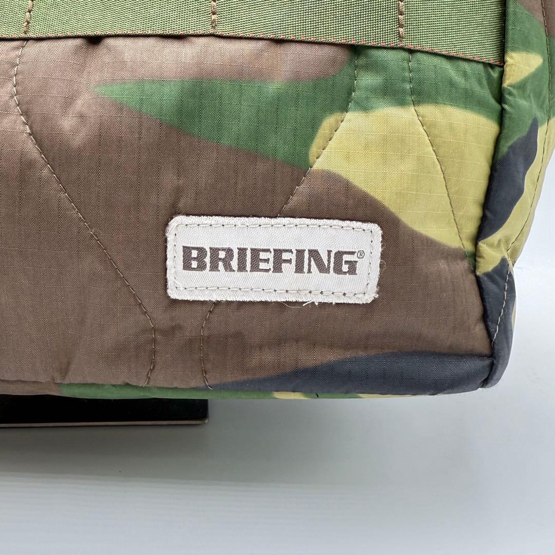 BRIEFING GOLF 迷彩柄 日本製 大容量 ゴルフ カートバック