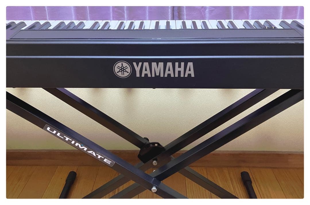 ヤマハ P-80 電子ピアノ 88鍵盤 ペダル スタンド付