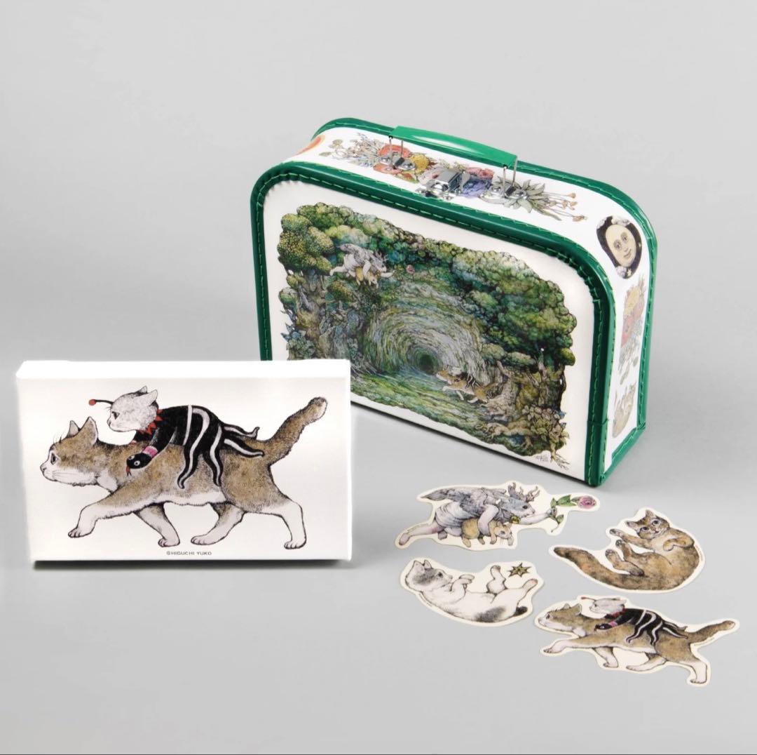 ボリス雑貨店 複製画 INペーパートランクSET ボリス ヒグチユウコ