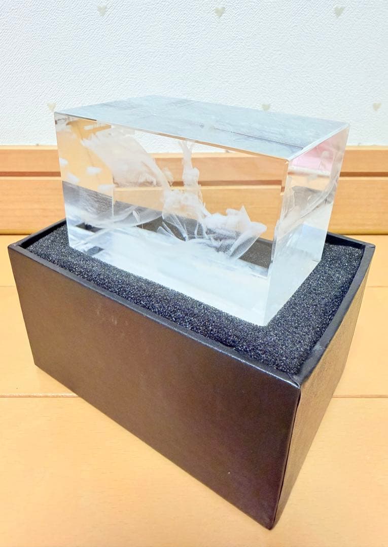 まいてつ クリスタルアート エビテン限定特典 台座付き