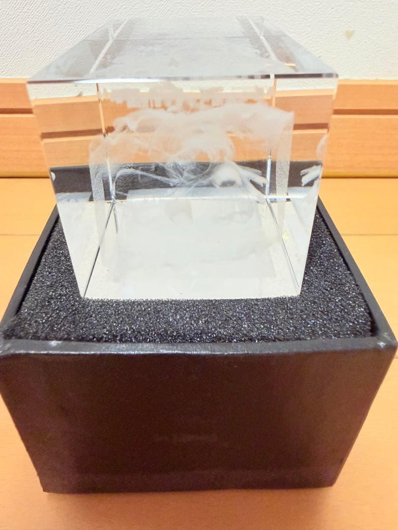 まいてつ クリスタルアート エビテン限定特典 台座付き