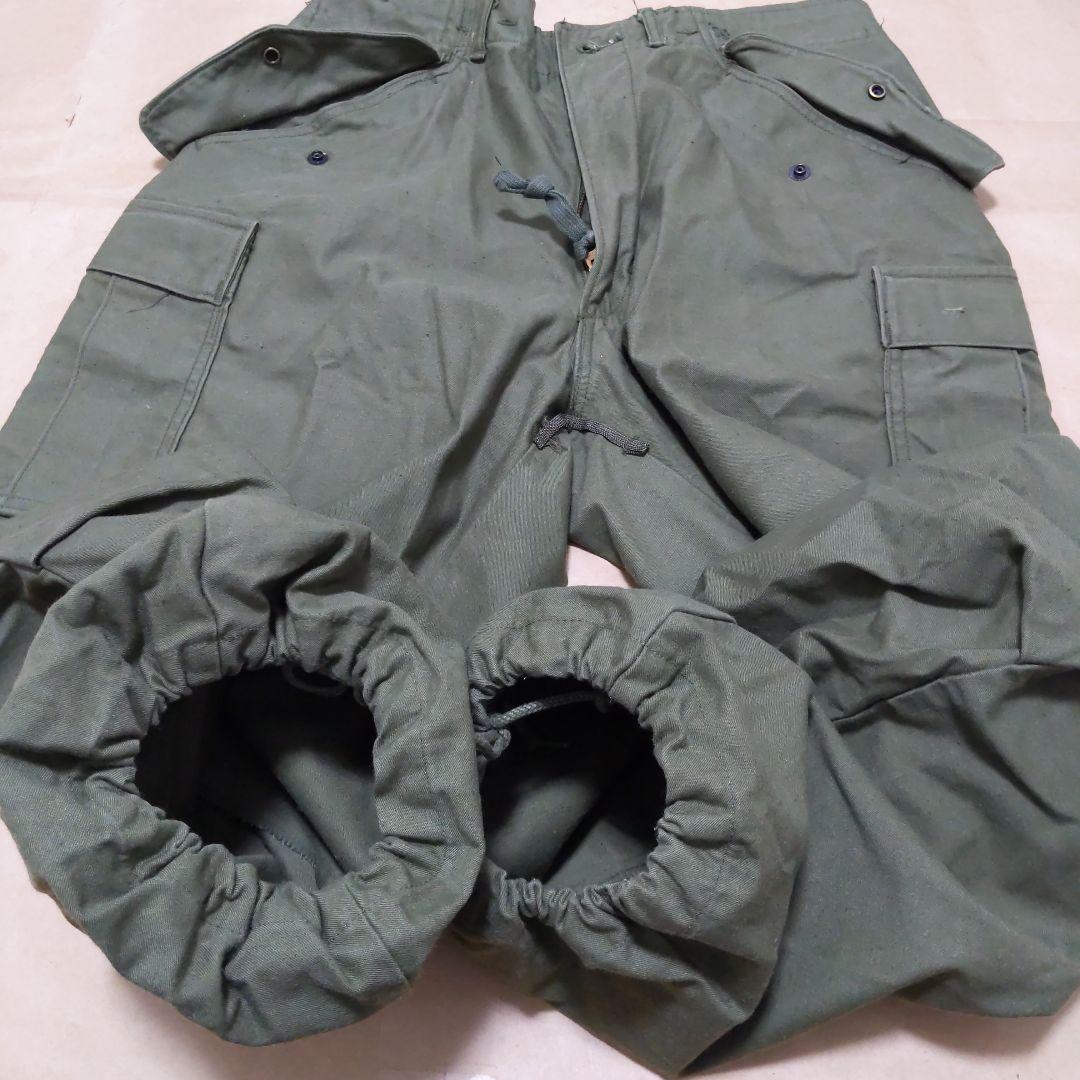 アメリカ軍 M65トラウザー OG107 (カーゴパンツ) S−S 実物放出良品