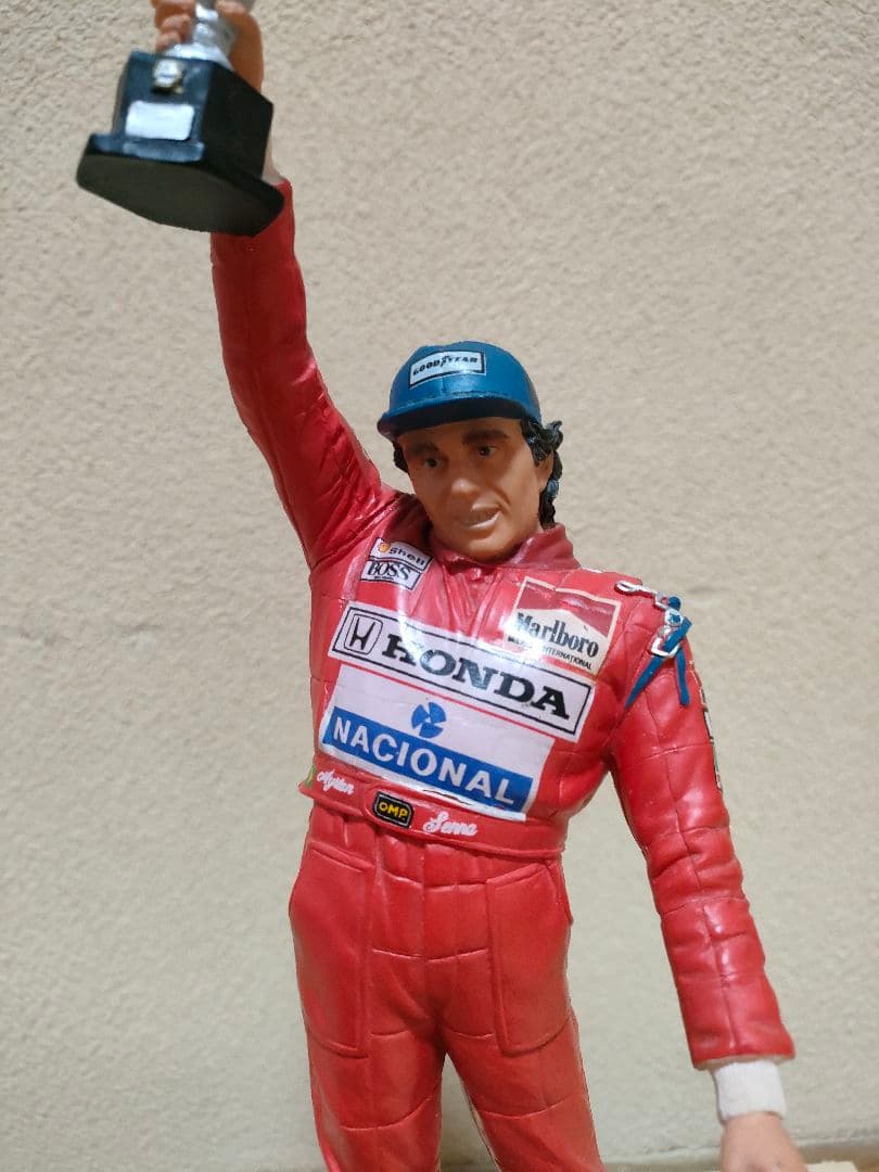 1991年 F1 ブラジルGP 初優勝記念 アイルトン セナ　フィギュア