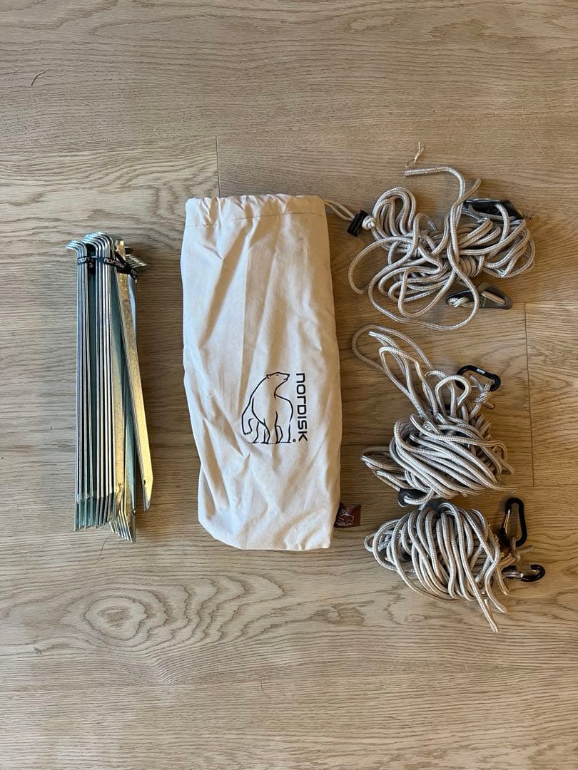 ノルディスク テント ウトガルド13.2/ジップインフロアセット 使用4回美品