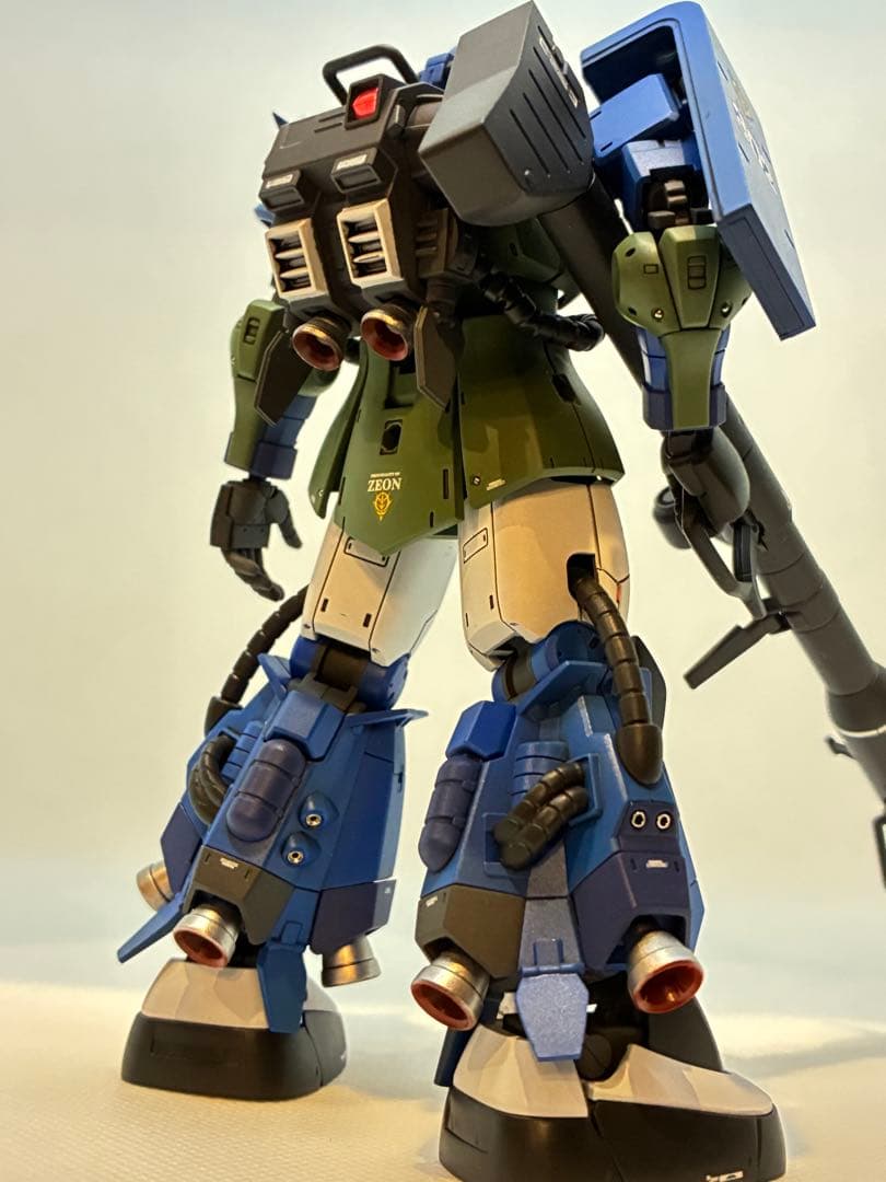 HGリックドム、高機動型ザク2 塗装改修済　完成品　ガンプラ