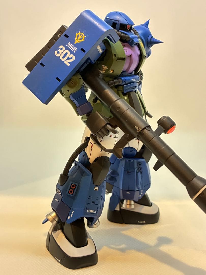 HGリックドム、高機動型ザク2 塗装改修済　完成品　ガンプラ