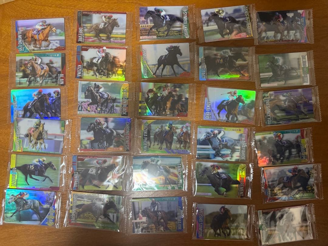サラブレッドコレクション　ウエハース　1.2.3弾　ノーマルカード全種90枚
