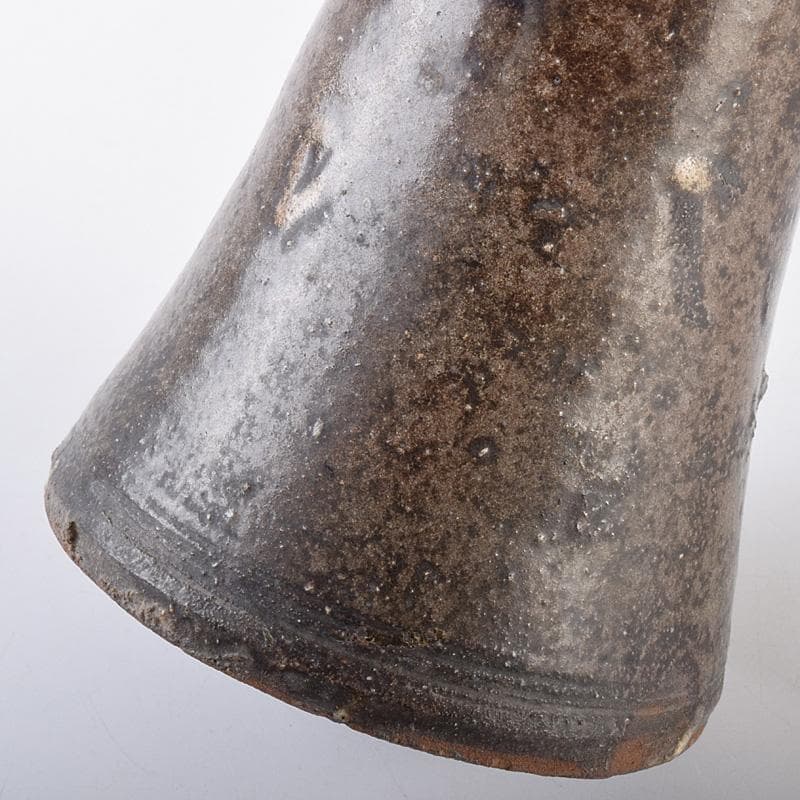 瀬戸焼　古瀬戸　織部　筒瓶　花瓶　時代箱　V　R7607