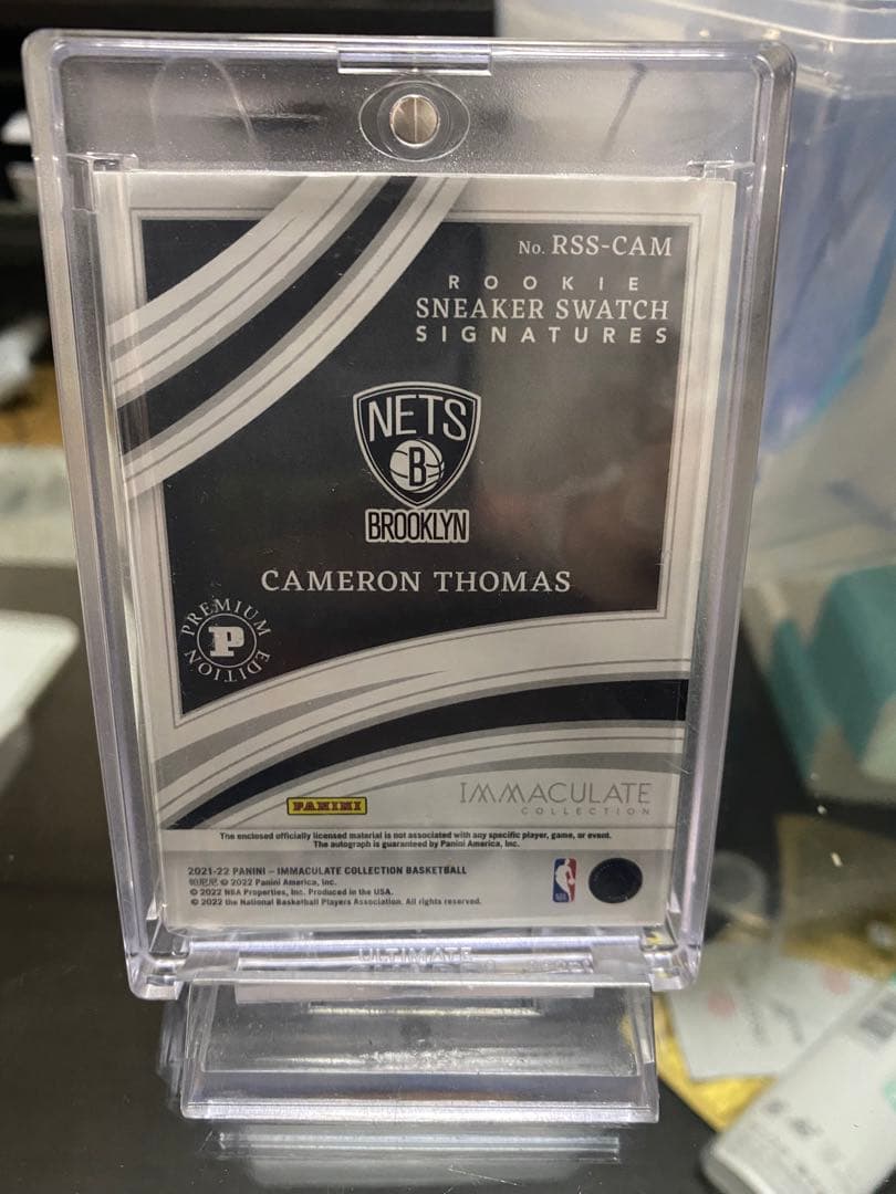 Immaculate Cameron Thomas RCスニーカーパッチサイン