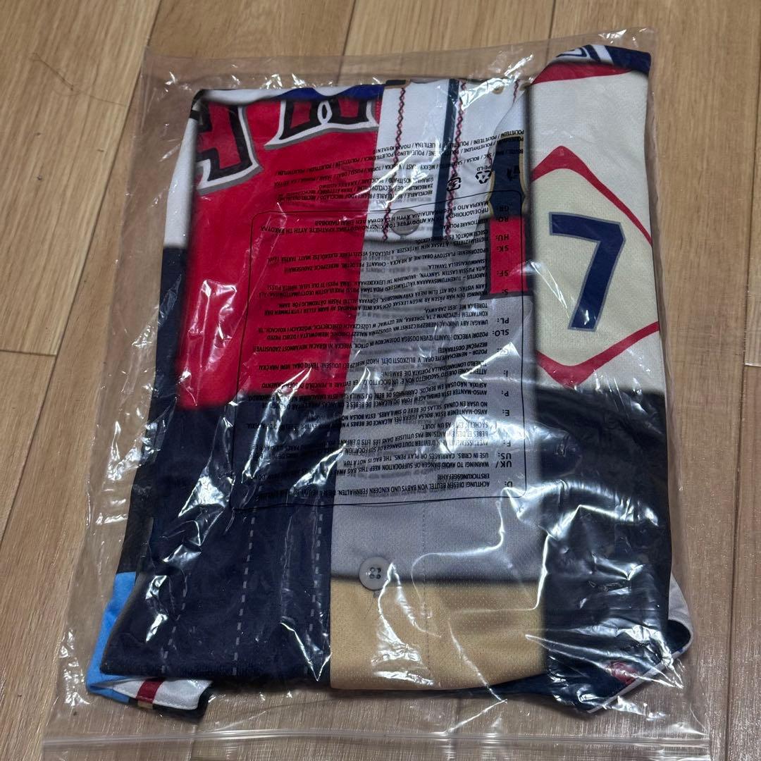 非売品 大谷翔平 サインプリント歴代ミックスユニフォーム　ドジャース　WBC