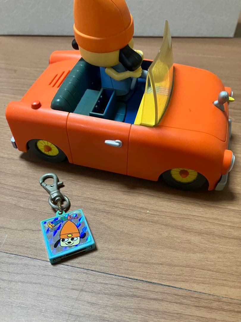 パラッパラッパー☆レッツドライブ☆タカラ フィギュア　動きます