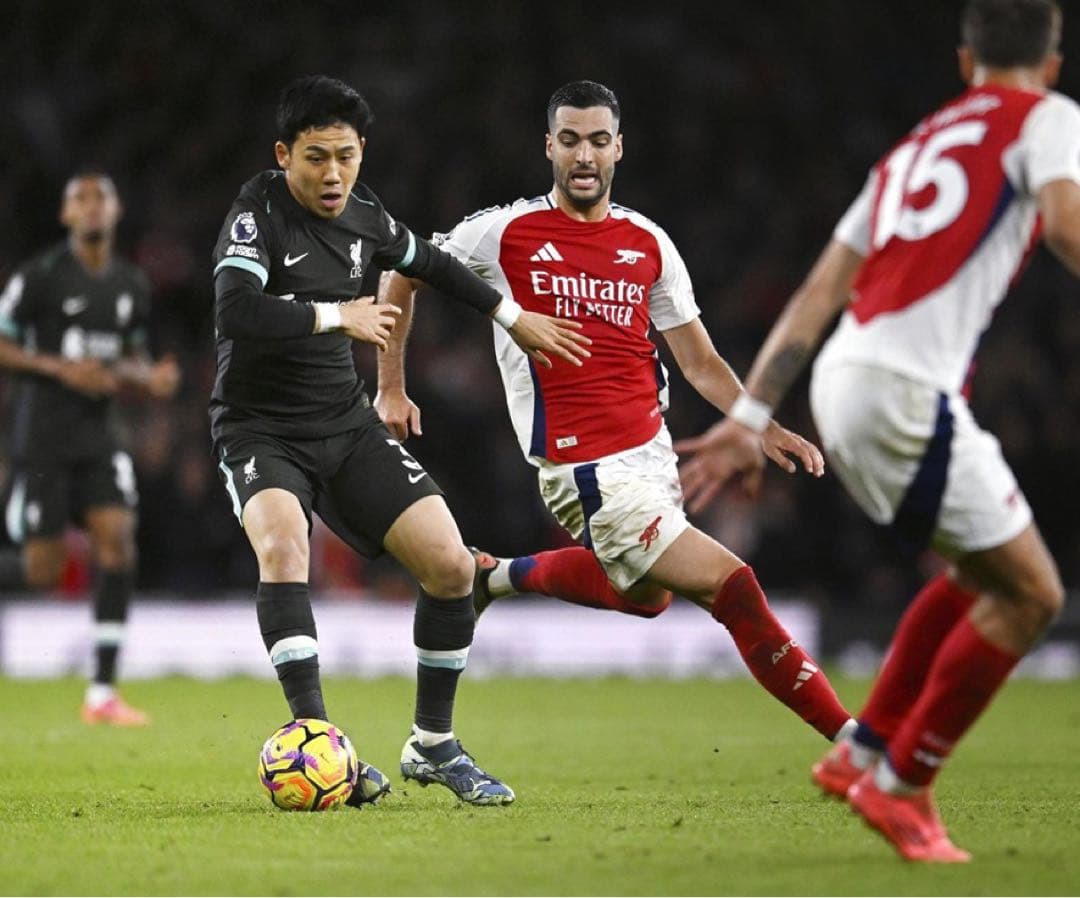 実使用　リヴァプールFC 遠藤航サイン入りユニフォーム