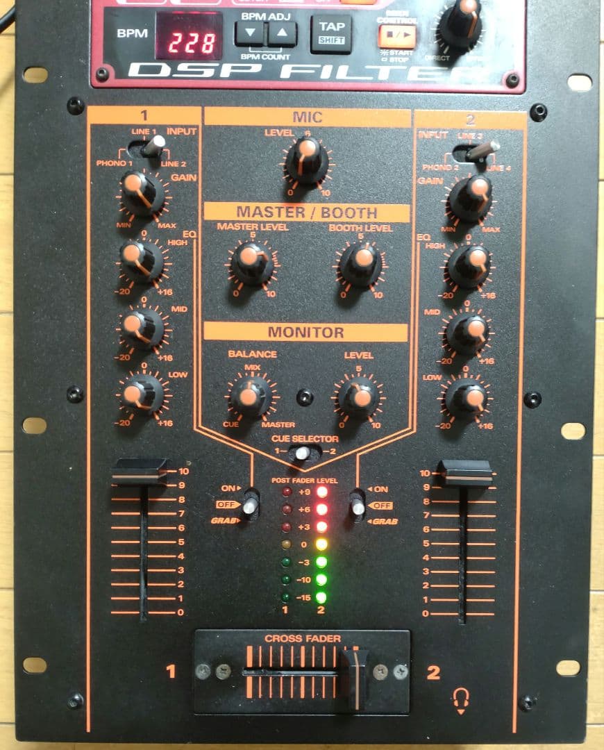 ROLAND DJ-1000 動作確認済み　送料込み　DJミキサー