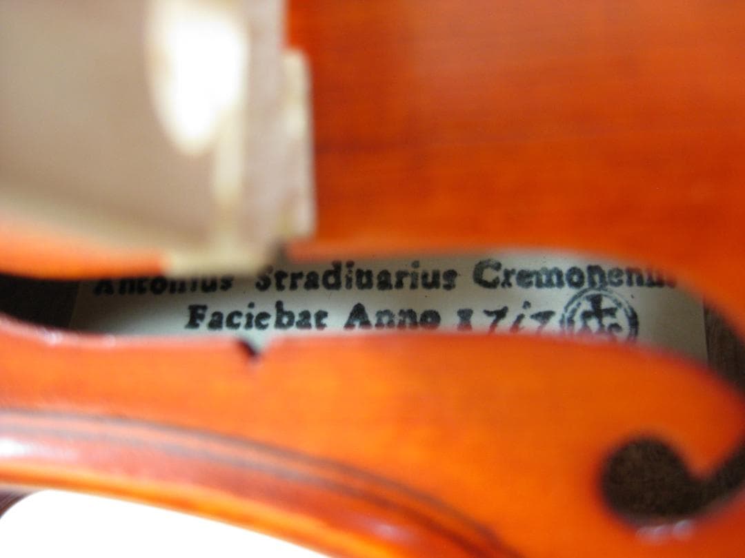 【古楽器】 ポシェット・バイオリン ストラディバリウスモデル 4/4 弓セット