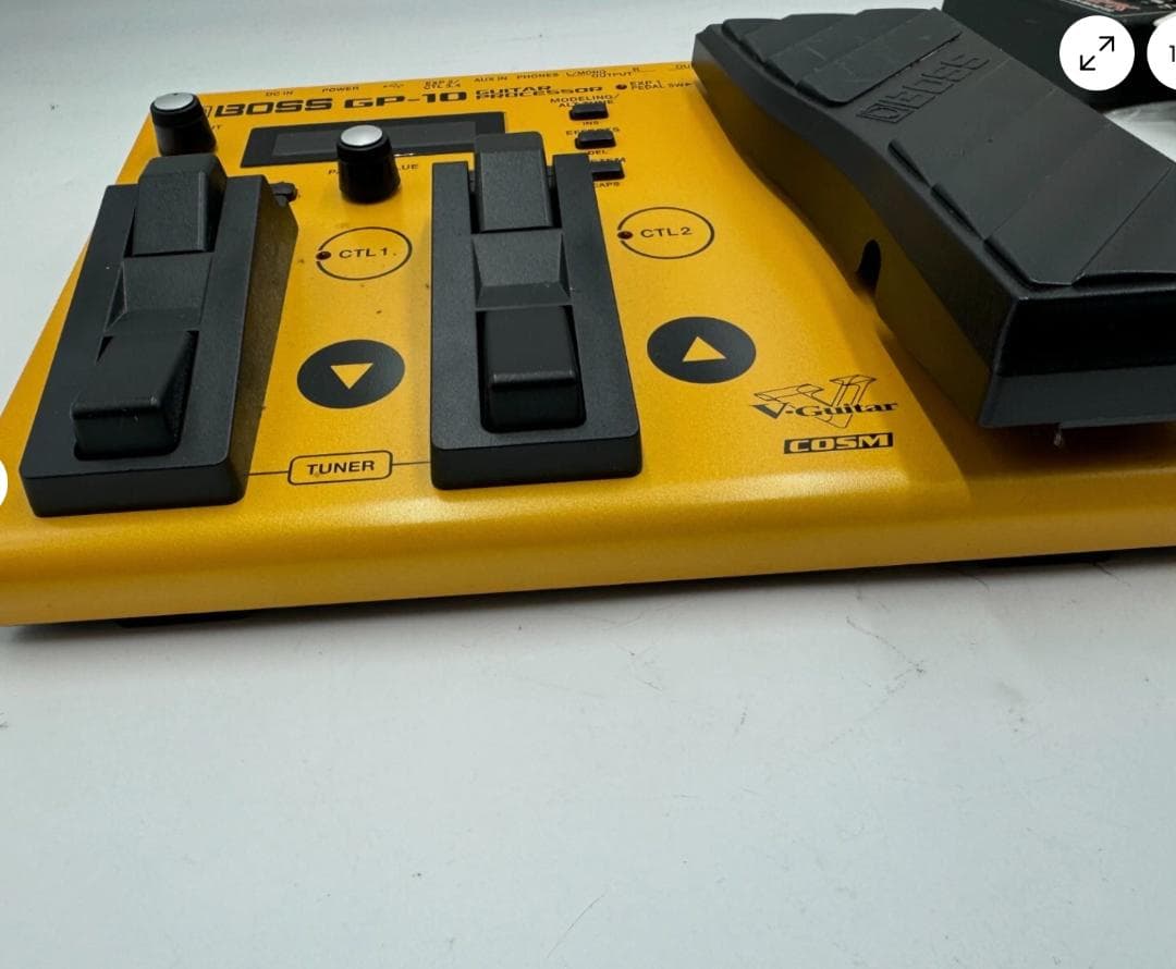 BOSS GP-10 ギターシンセサイザー アダプター付き