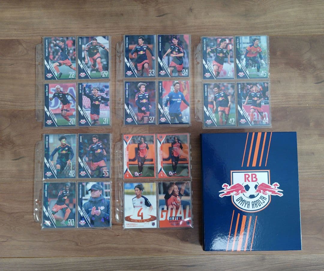 RB大宮アルディージャ プレイヤーズカード　コンプリートセット