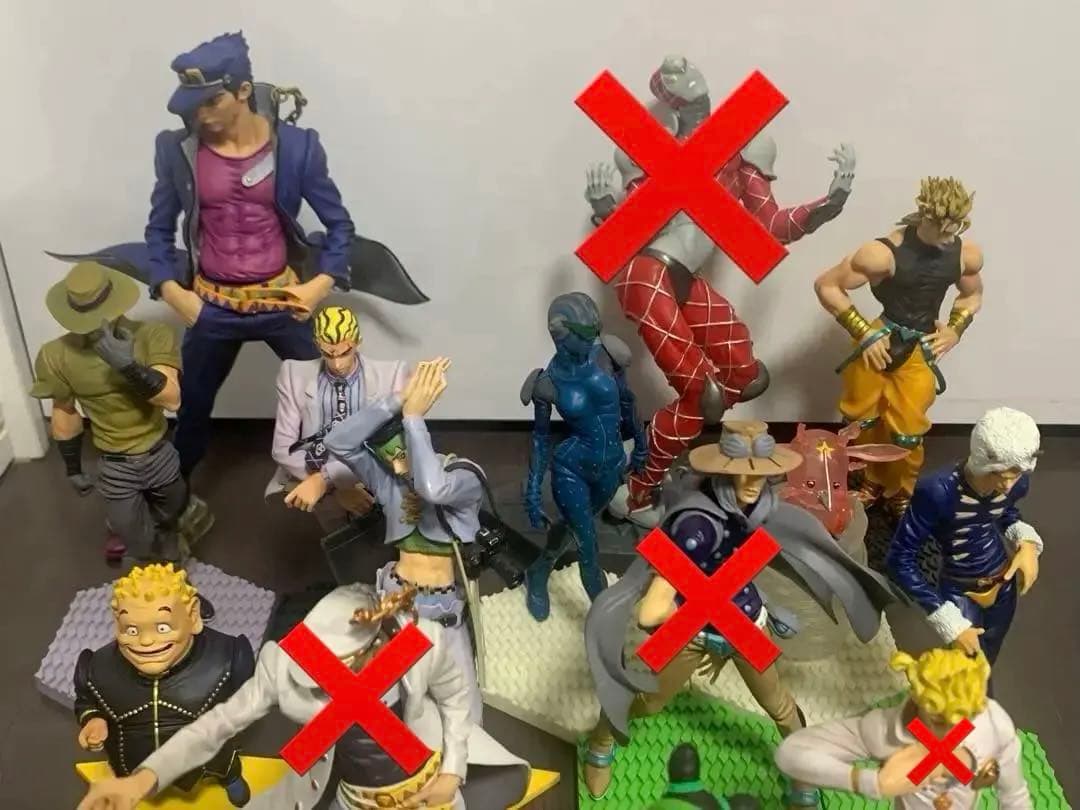 ⭕️バラ売り可能⭕️ジョジョの奇妙な冒険 フィギュア 11体セット まとめ売り