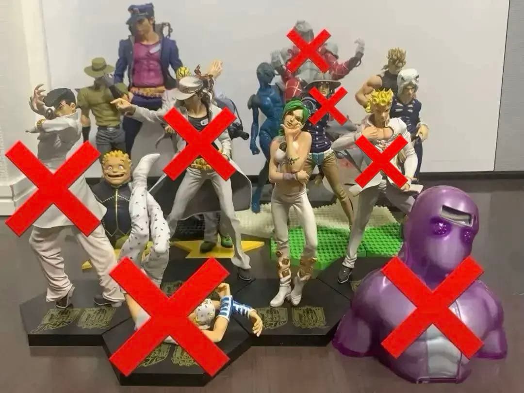 ⭕️バラ売り可能⭕️ジョジョの奇妙な冒険 フィギュア 11体セット まとめ売り