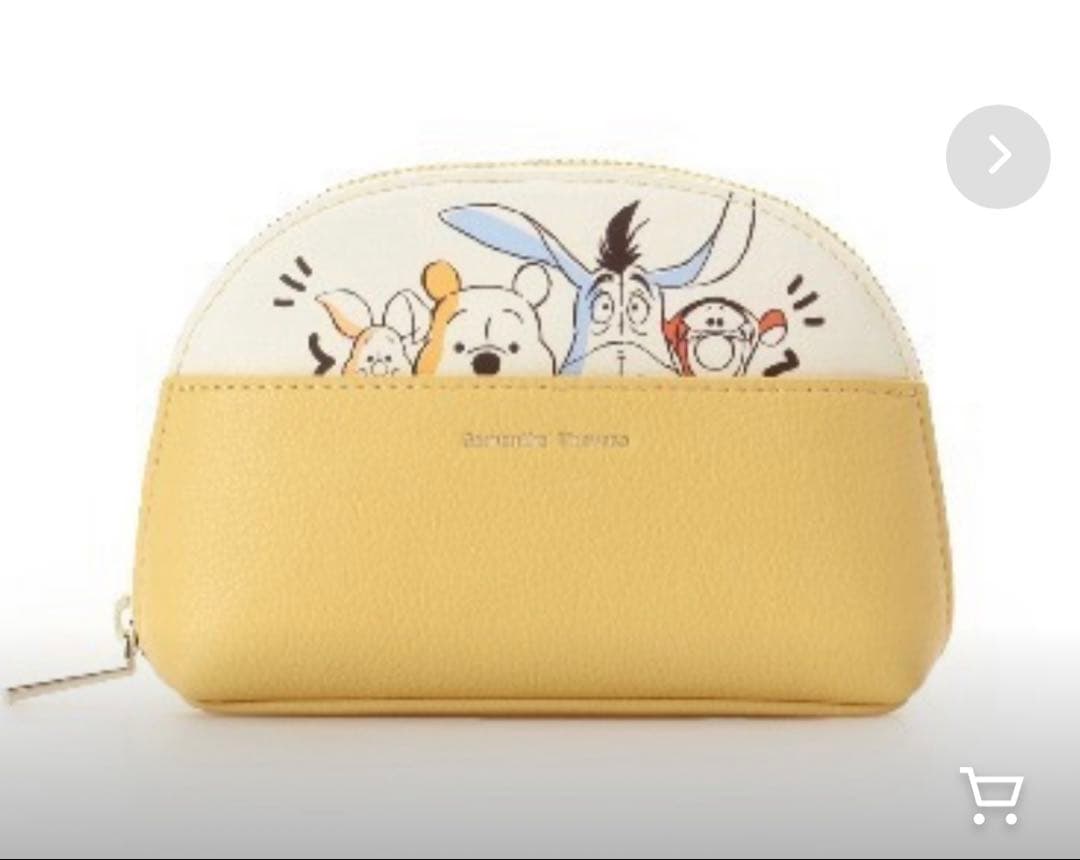 サマンサタバサ　プーさん　ポーチ