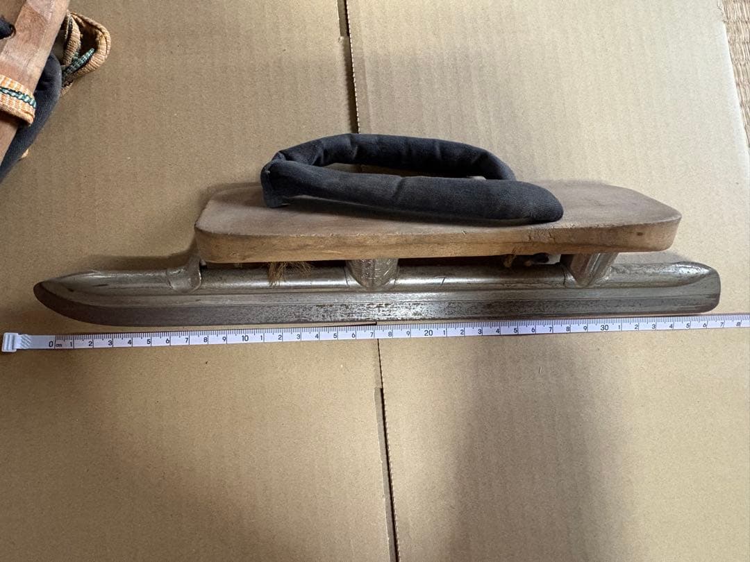 レトロ 下駄 スケート靴 アンティーク