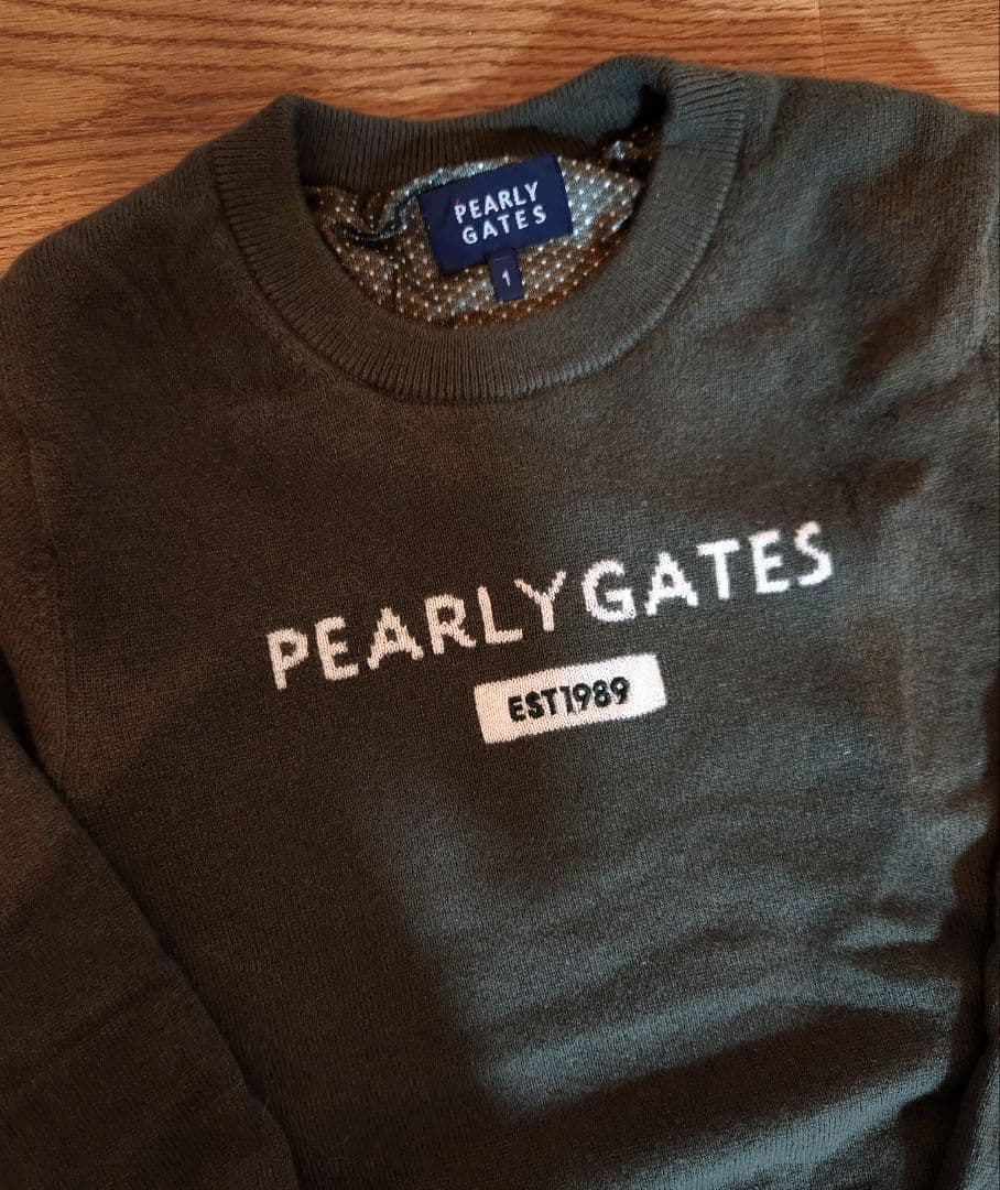 【美品】PEARLY GATES 蓄熱カシミアニット サイズ1(M)