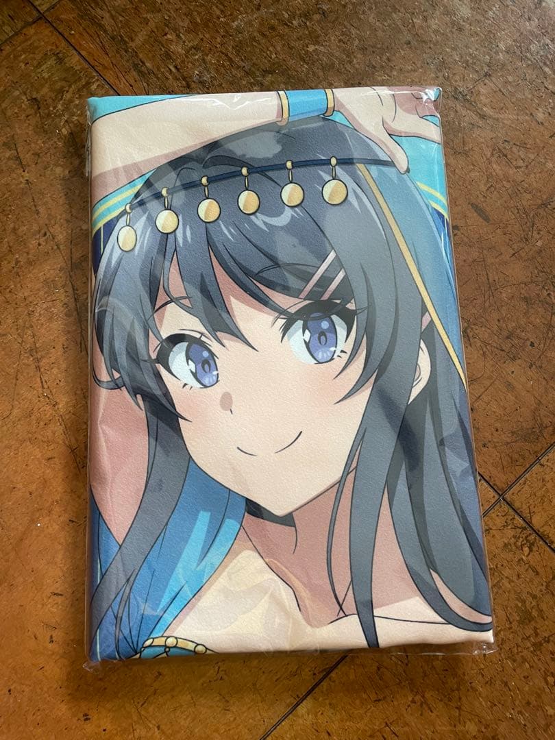 青ブタ　桜島麻衣　DMMスクラッチ　アラビアン　等身大バスタオル　wチャンス