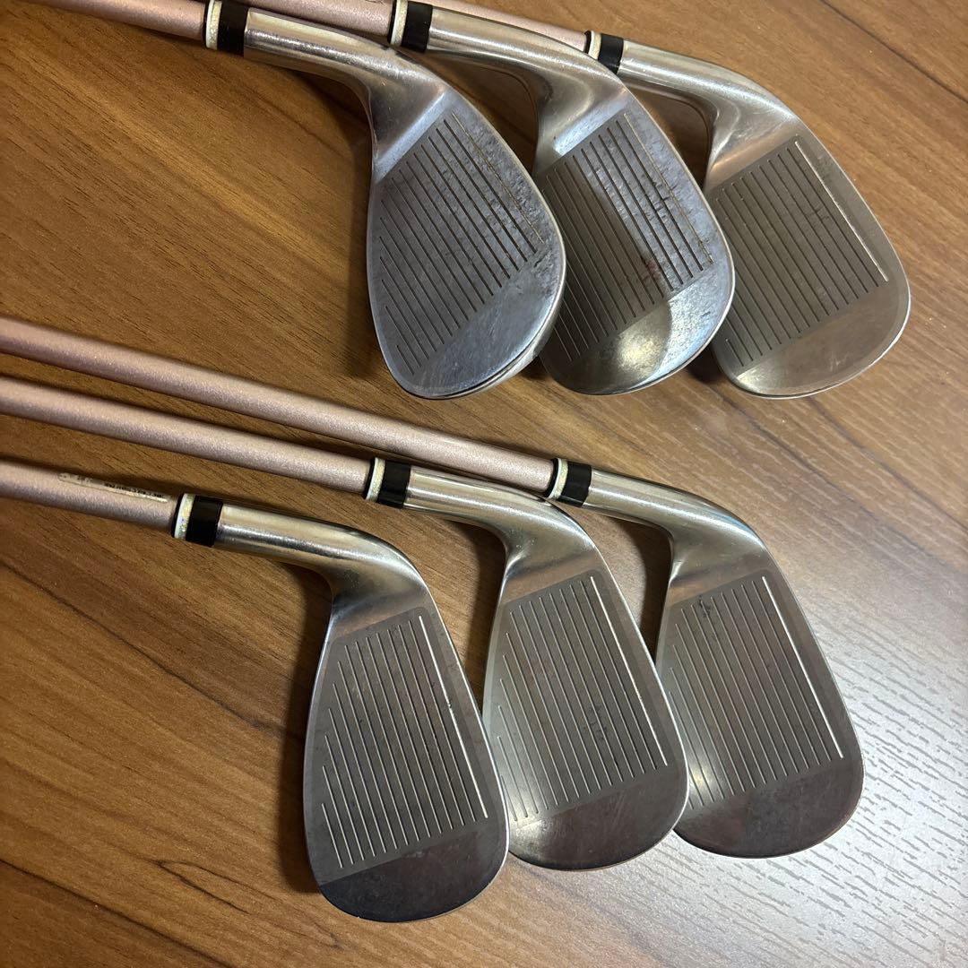 ゼクシオ11 MP1100L アイアン6本 レディース S.A.P.9.8.7