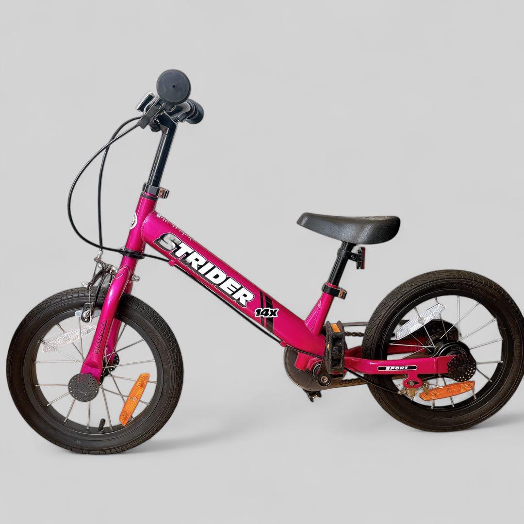 ストライダー 14x STRIDER 自転車 キッズ フューシャピンク