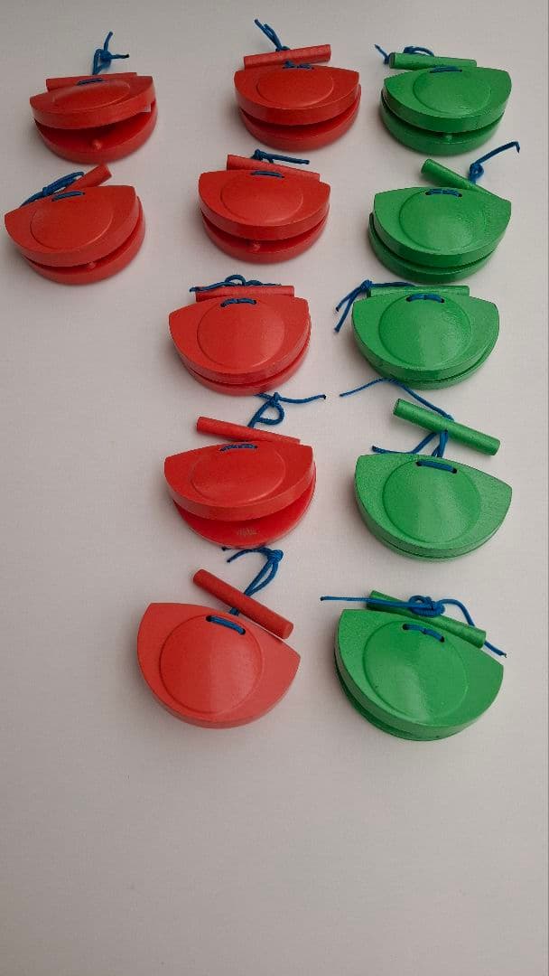 【だいだい】鈴　カスタネット　シェーカーまとめ売り