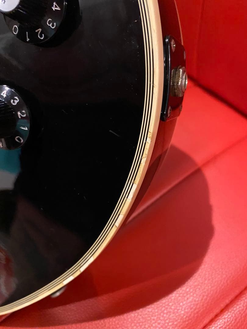 Edwards 初期　レスポールカスタム　エボニー指板 lespaul