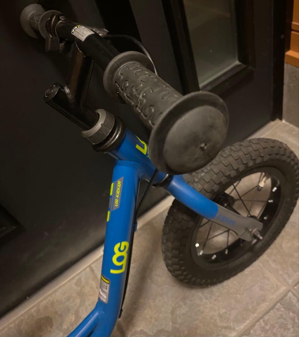 LOG バランスバイク 12インチ 青