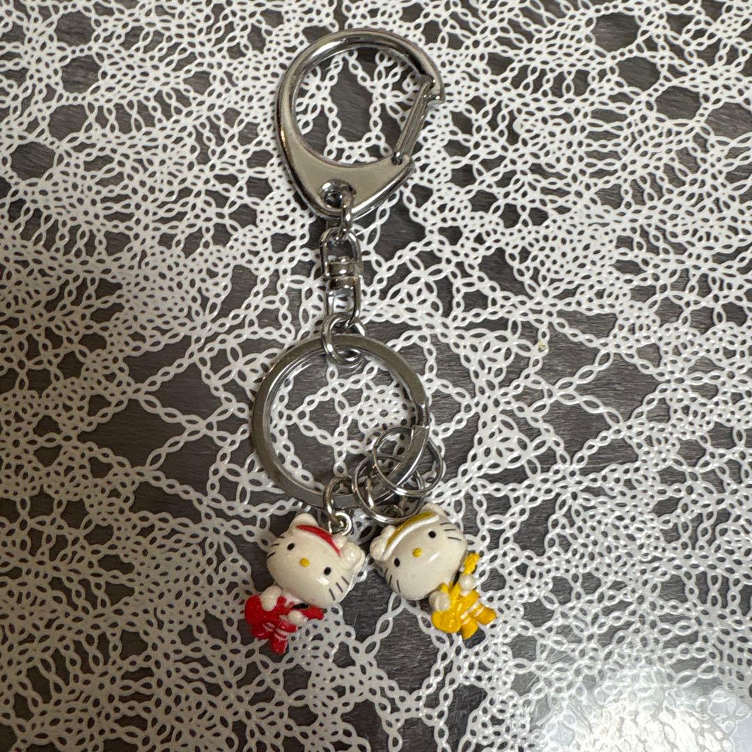 ハローキティ キーホルダー レア ギターキティ キティ