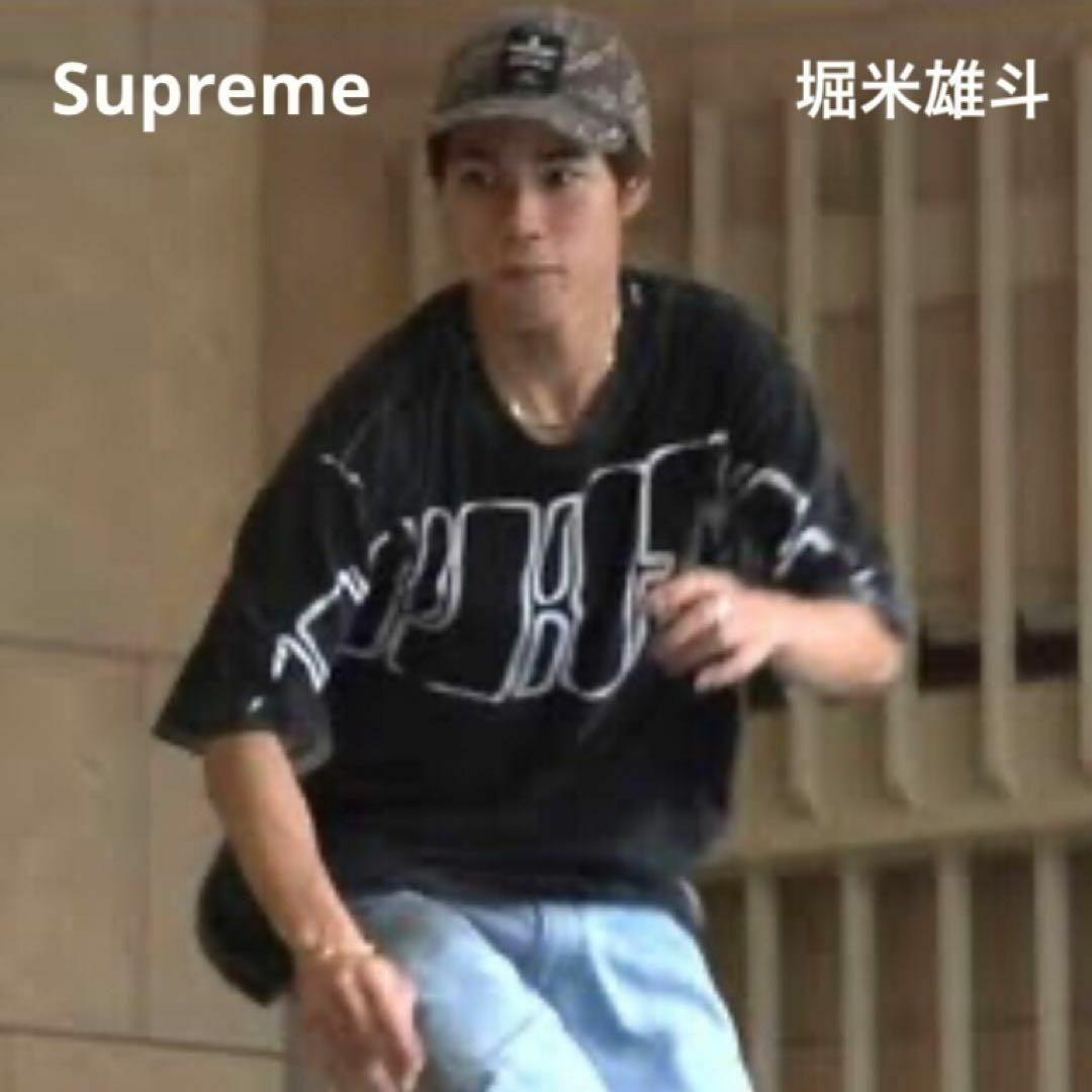 直輸入⭐新品⭐XL⭐supreme⭐Overprint Knockout 堀米