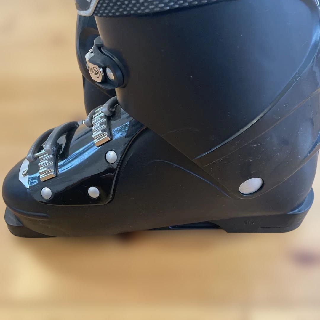 GENFACTORYスキー用ブーツ ブラック(27.0〜27.5)