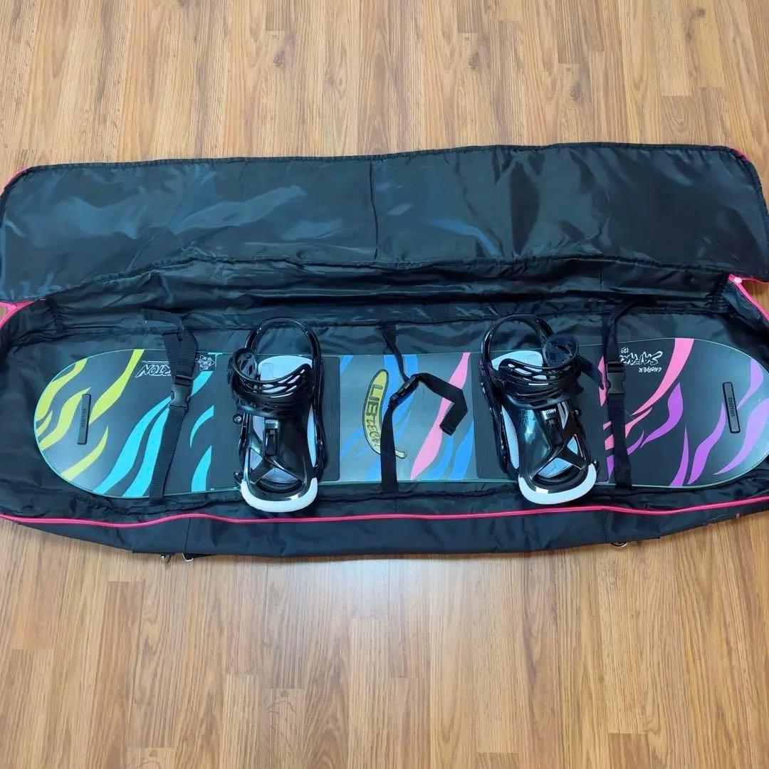 BURTON スノーボード120㌢＆ビンディング＆ボードバッグセット