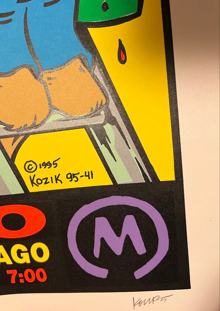 Frank Kozik \"Babes In Toyland\" ポスターです