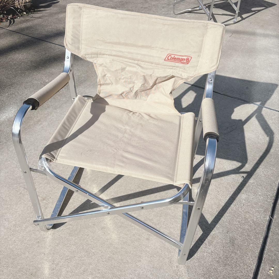 ☆廃盤カラー☆コールマン　デッキチェア　　（キャプテンチェア）２脚セット