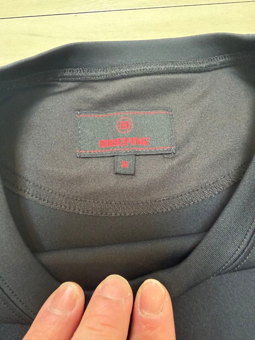 マ*コ様 BRIEFING ブラック M ・トレーナー 使用回数10回程度
