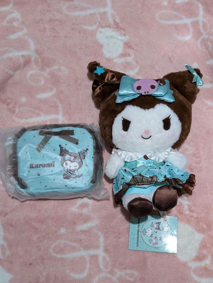 Sanrioクロミぬいぐるみとポーチセットまとめ売り新品未使用品