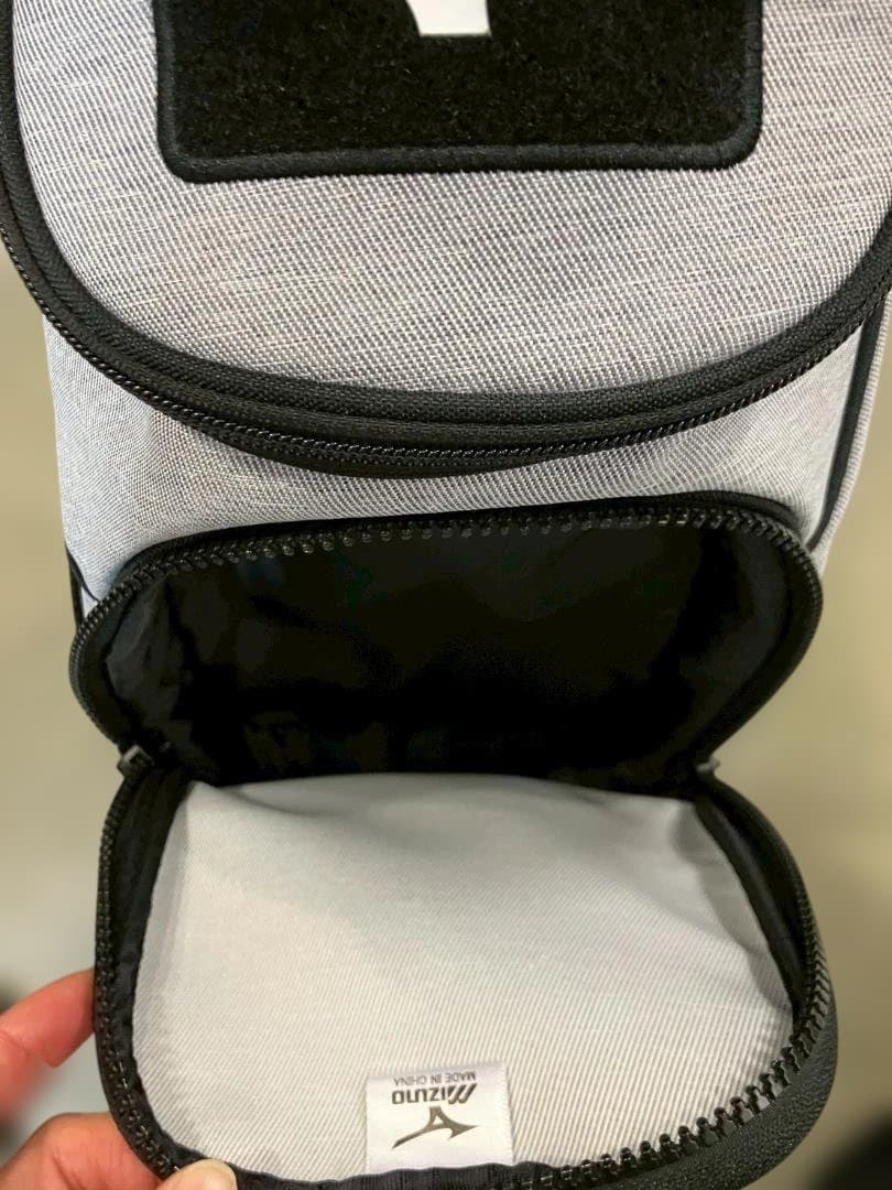 【中古美品】Mizuno BR-D 大容量 ゴルフバッグ グレー/ブラック
