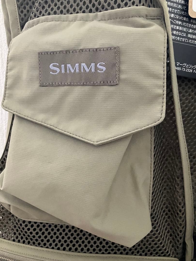 シムスsimmsメッシュベスト