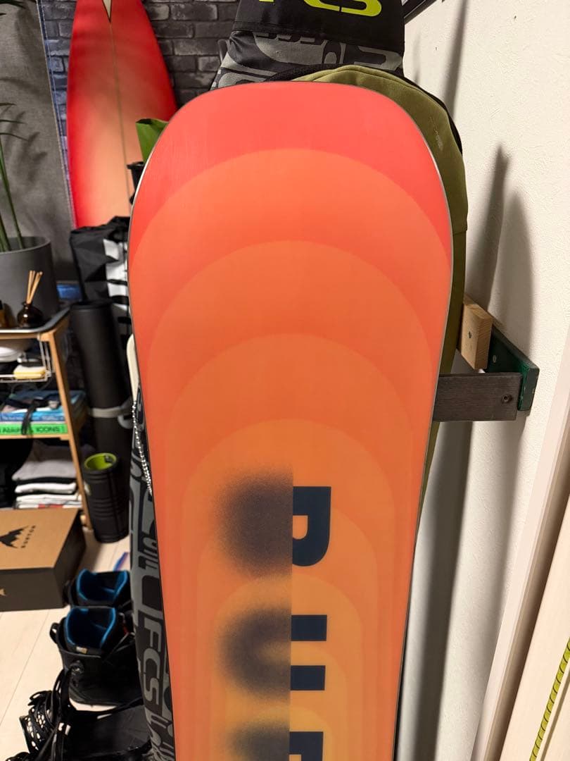BURTON custom キャンバー　154w 23/24モデル