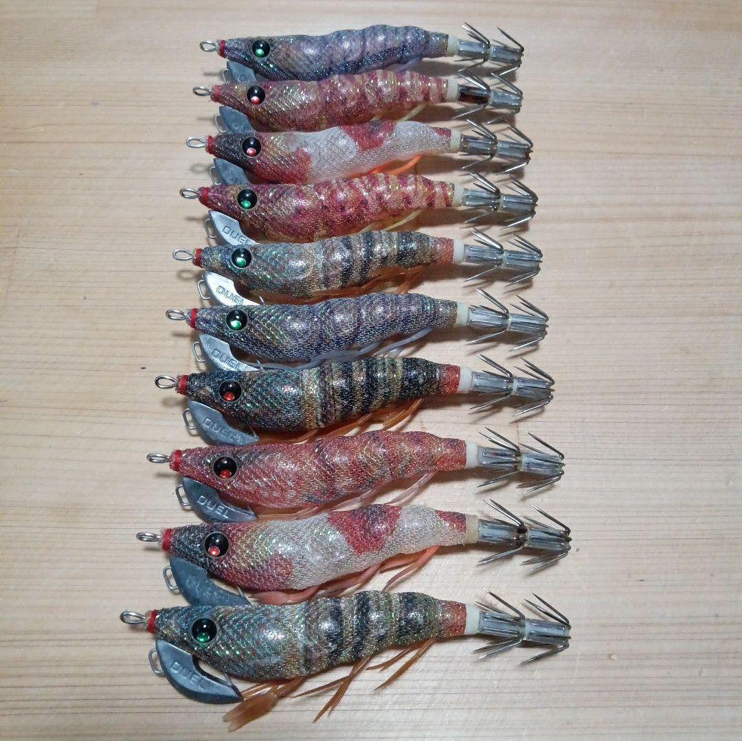 残り1組早い者勝ち　デュエル　パタパタ　リアルエビ　2.5号　10本